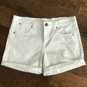 J.Crew White Shorts