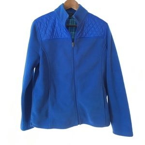 Talbots fleece zip up