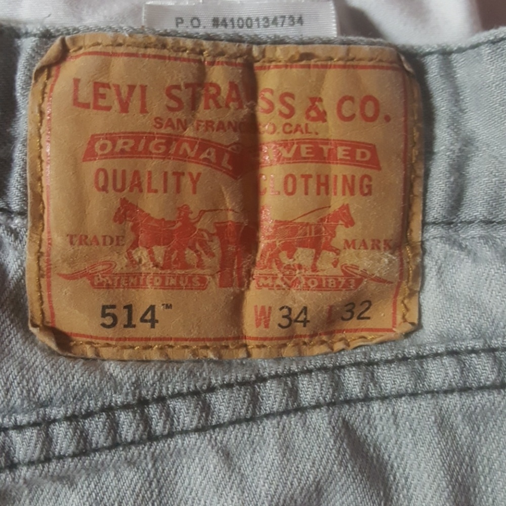 514 LEVI's Slim STRAIGHT 34x32 Mens