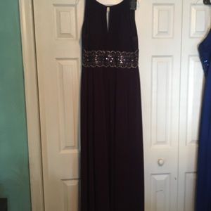 Purple prom dress
