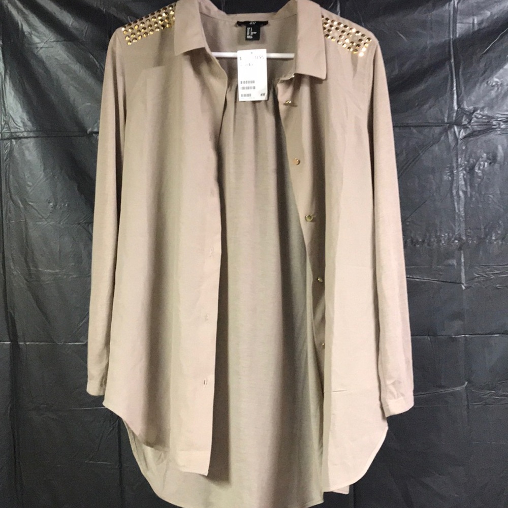 H&M button shirt size S