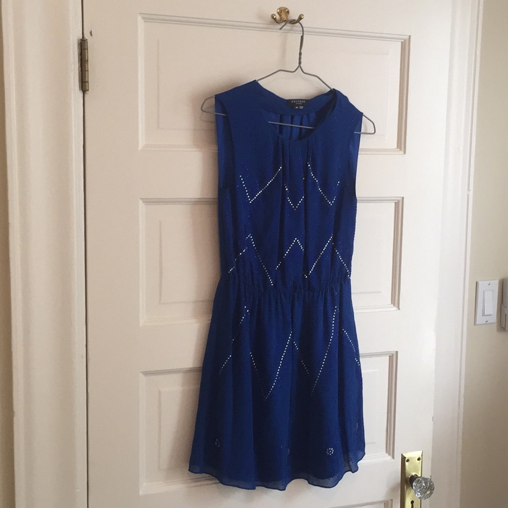 Gryphon blue dress