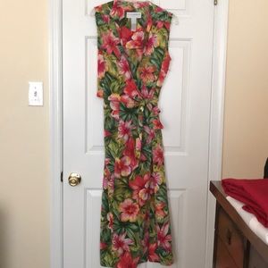 Sag Harbor Tropical Floral Dress