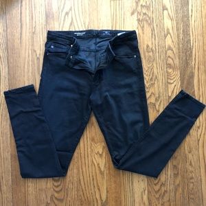 WORN ONCE! AG Farrah high rise skinny jeans