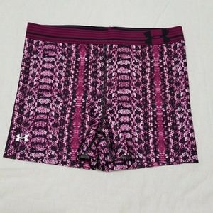 Under armour snakeskin compression shorts