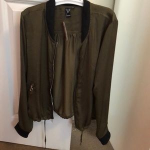 Olive green jacket