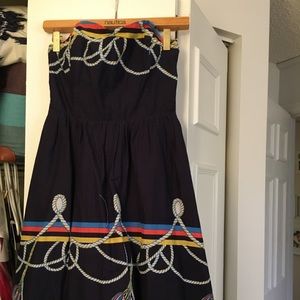 Anthropologie Sundress with back bow