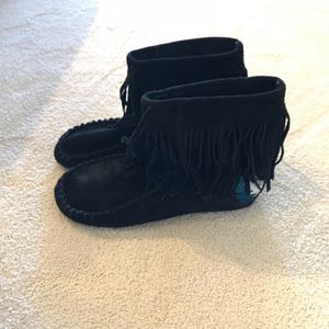 Aldo moccasin booties