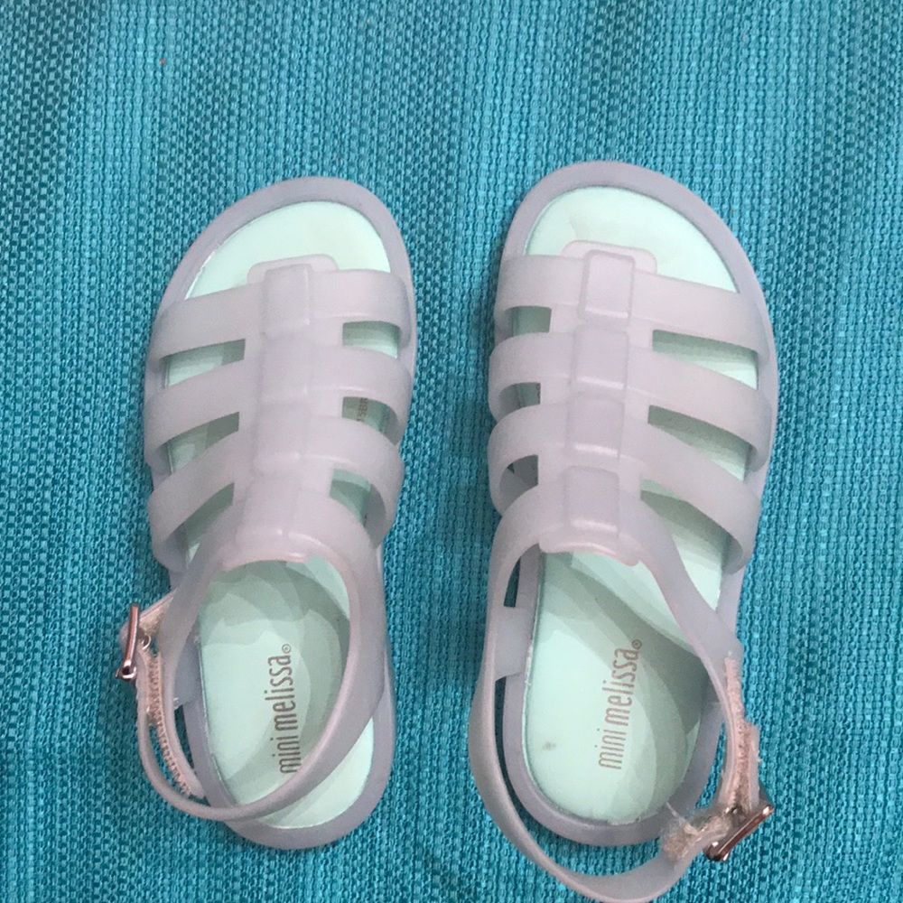 Mini Melissa Mint Green sandals
