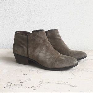 Sam Edelman “Petty” Suede ankle booties