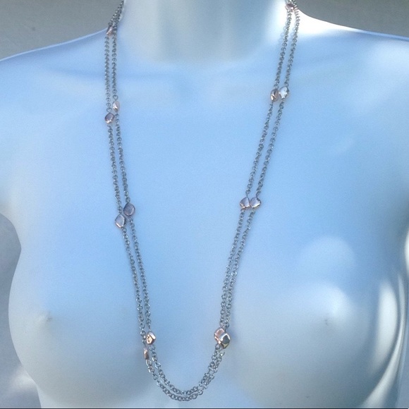 Chico's Meegan Linea Necklace & Earring Set - Picture 3 of 8