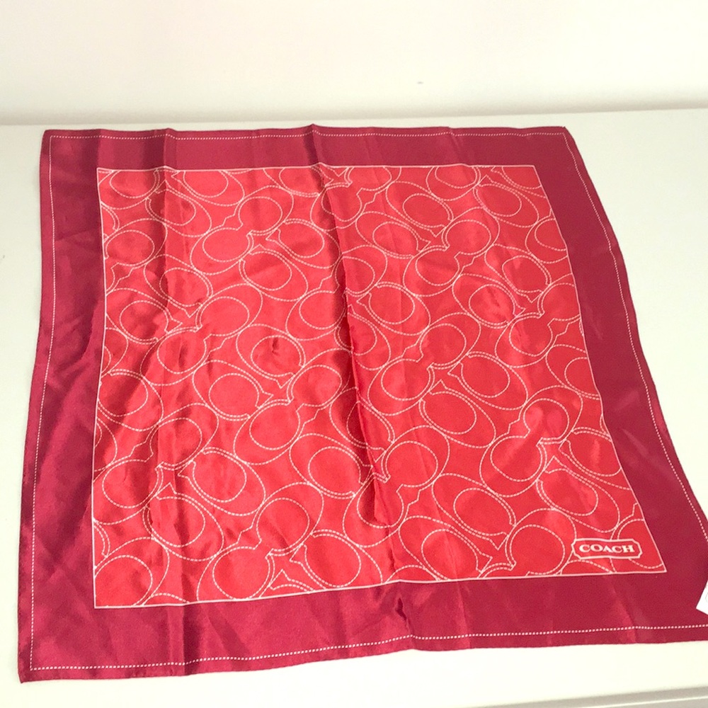 Coach Silk Scarf