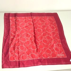 Coach Silk Scarf