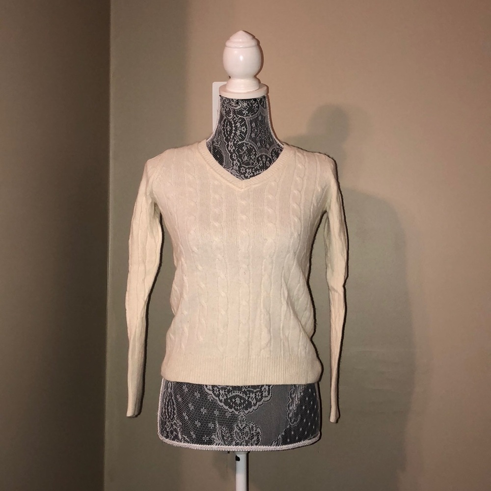 Loft cream sweater