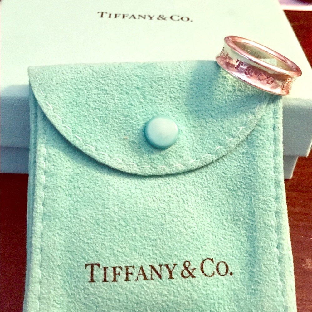 Tiffany 1837 collection sterling ring
