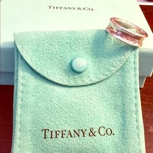 Tiffany 1837 collection sterling ring