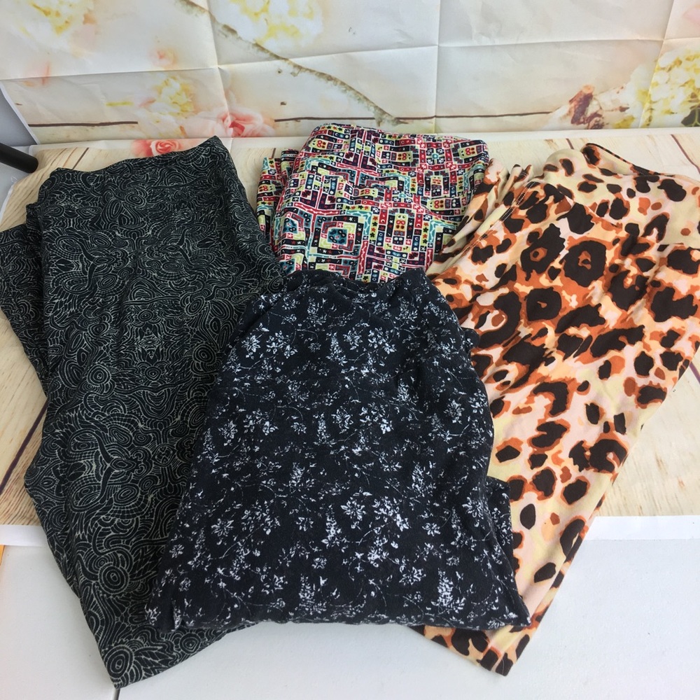 💕Lot of 5 pairs LuLaRoe TC Leggings💕