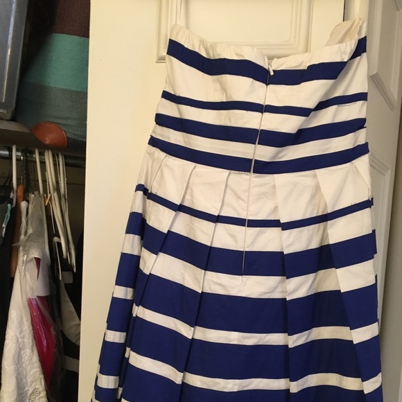 Blue and white stripe sundress - Picture 2 of 2