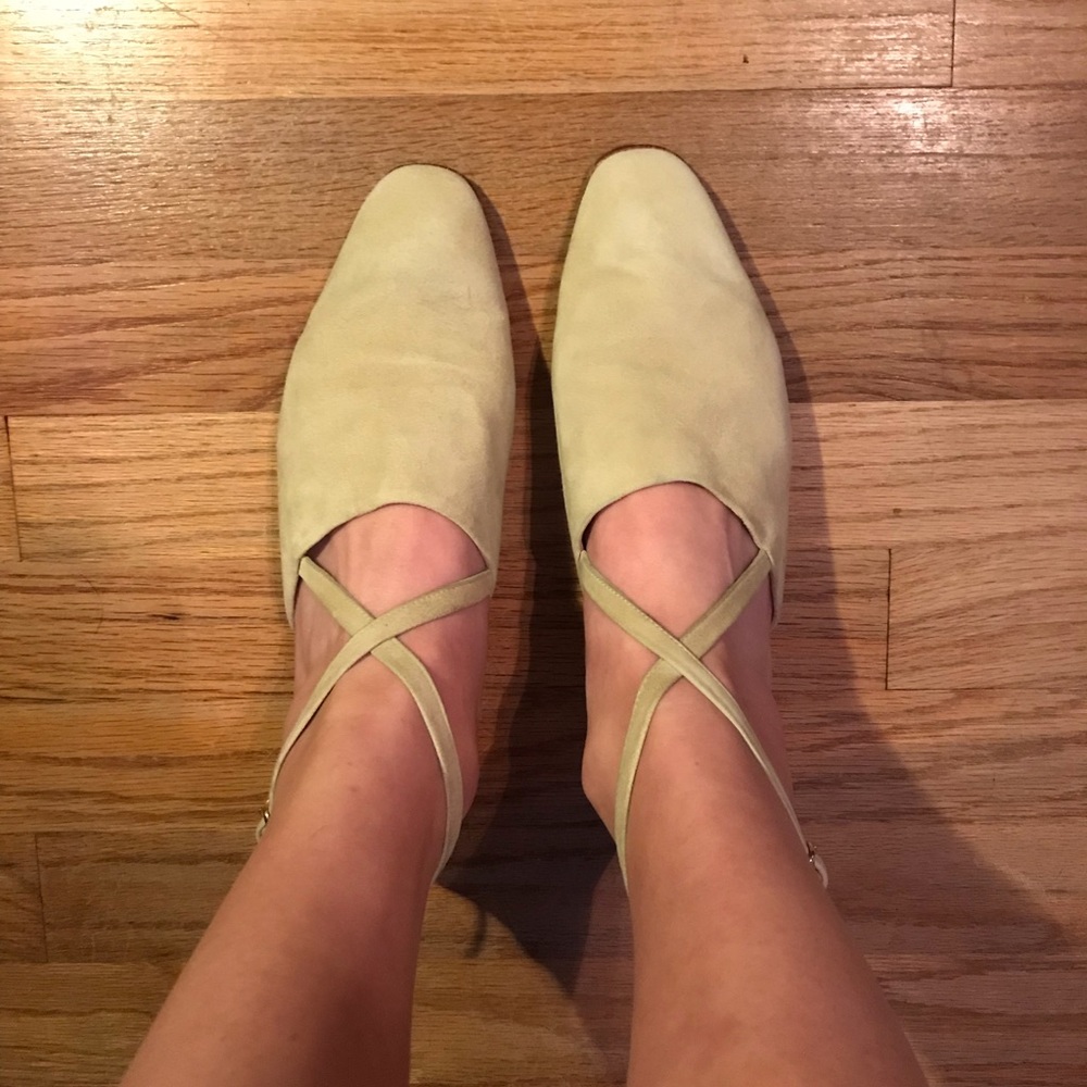 Suede Gucci shoes!
