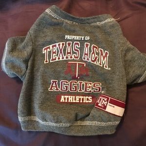 Texas A&M puppy shirt