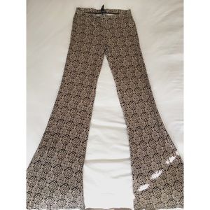 Flare Patterned Pants