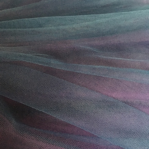 Purple and blue prom dress - Picture 7 of 8