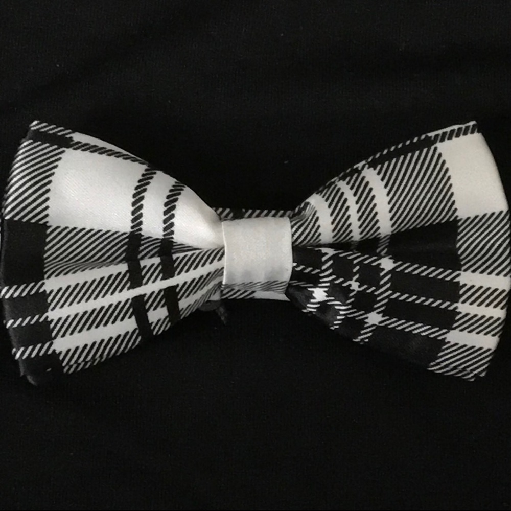 Plaid Black/White