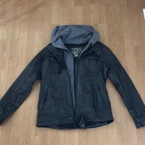 buckle BKE Men’s faux leather jacket