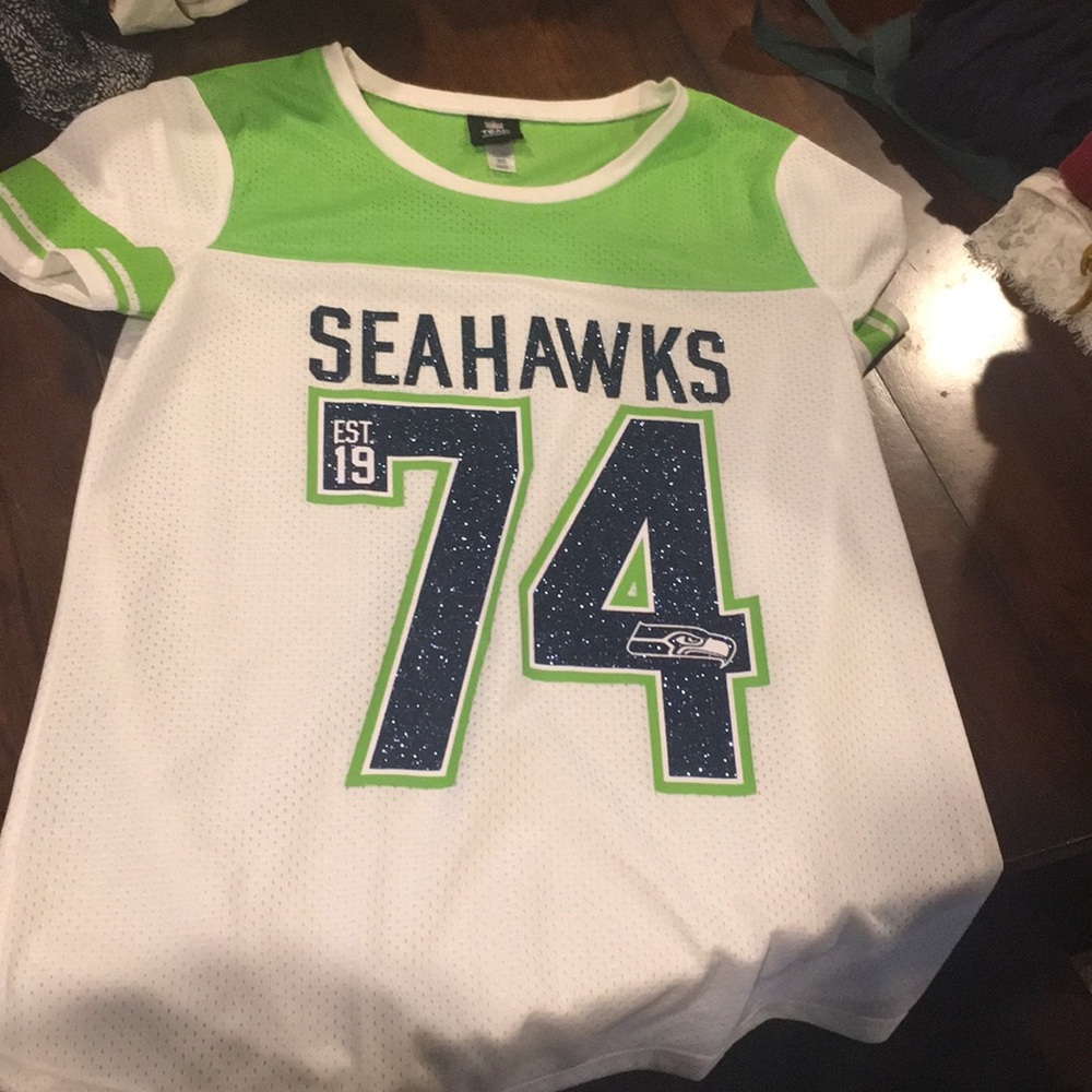 Seahawks fan jersey