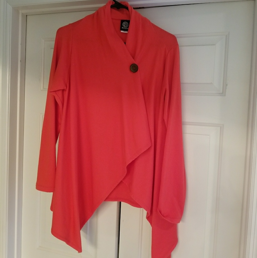 Bobeau coral wrap
