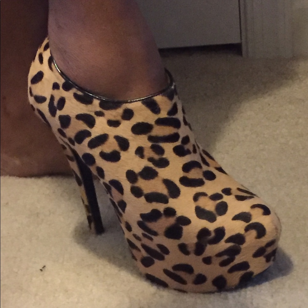 Steve Madden Cheetah Platform Booties - image 4