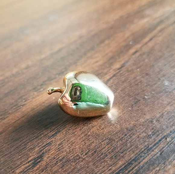Jubilee Apple Pin and or Tie Clip - Picture 2 of 5