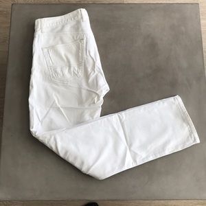 Lucky Brand - White Slim Straight Jeans (34x32)