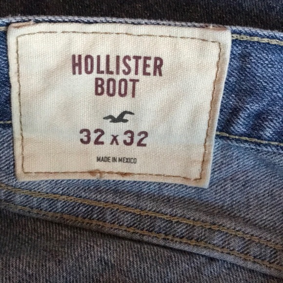Hollister boot cut light wash jeans 32x32 - Picture 3 of 3
