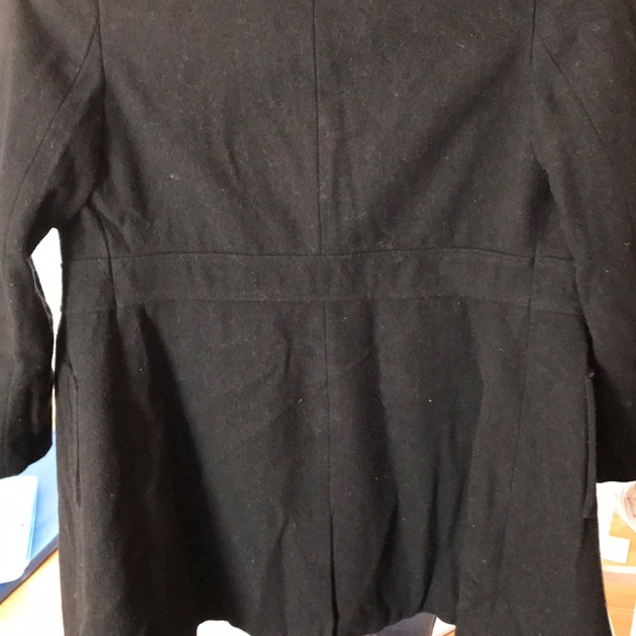Black knee high coat (Old Navy) - Picture 5 of 5