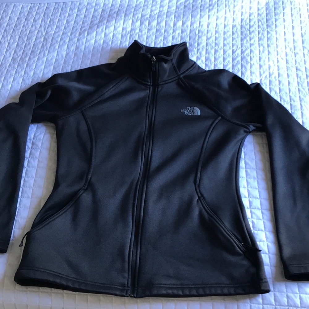 Black North Face sweater