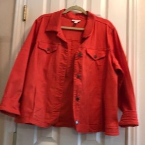 Orange Charter Club Jean like jacket