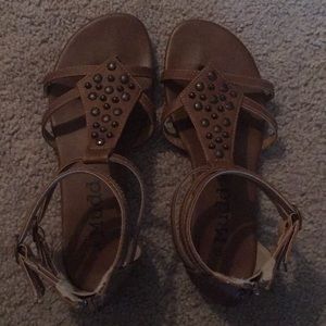Mudd sandals. Lightly worn