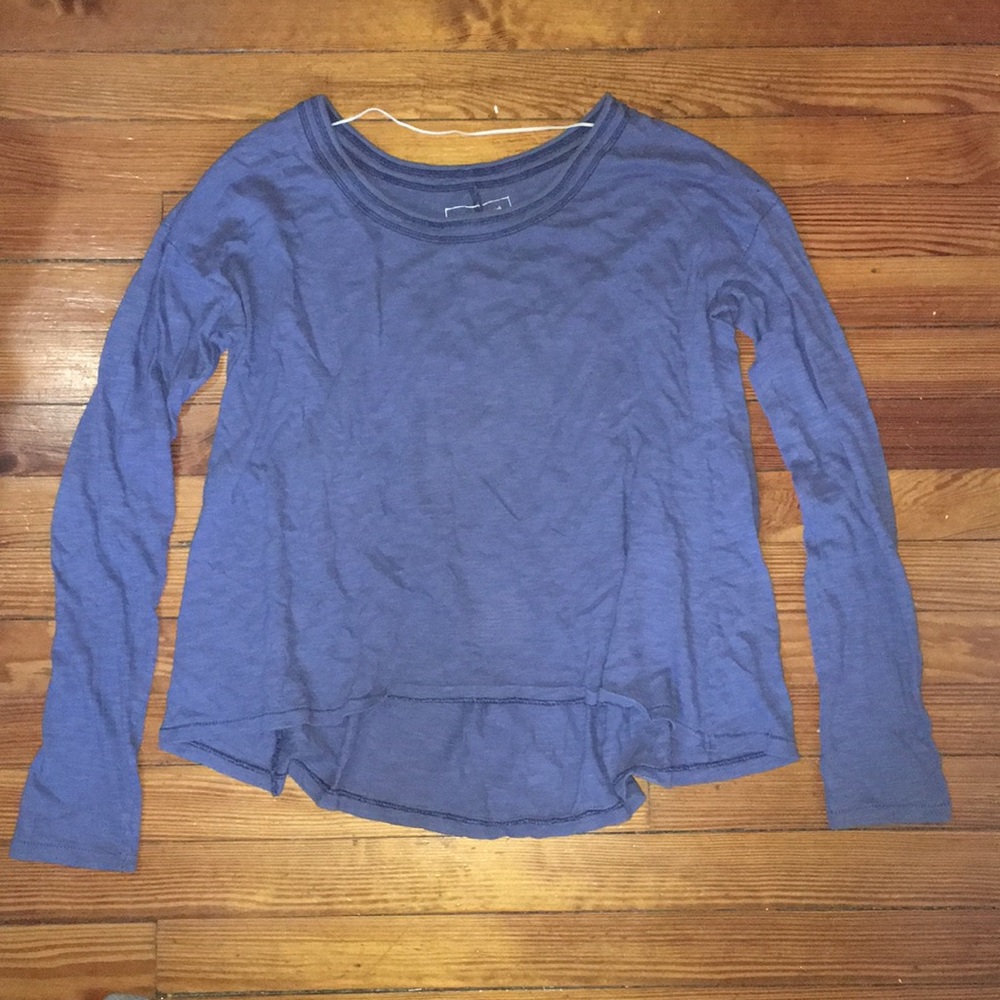 Free People Long Sleeve Flowy Shirt