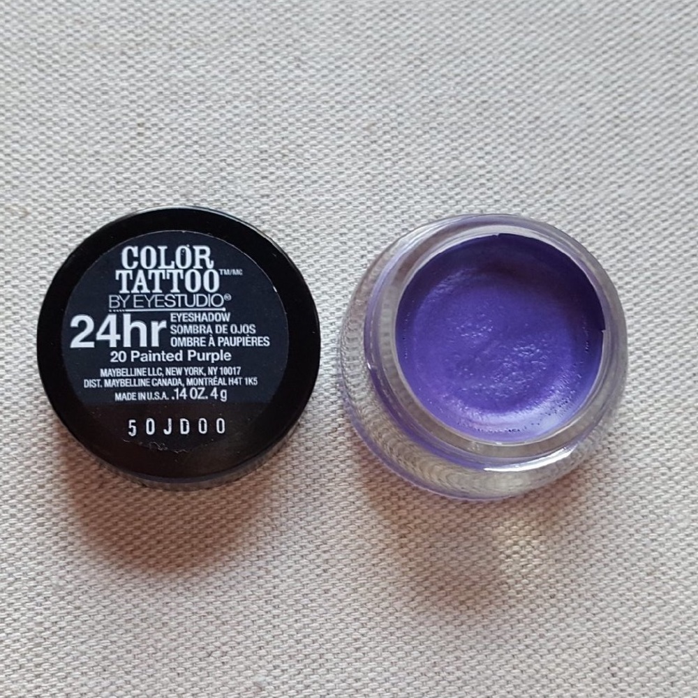 Color tattoo in Painted Purple