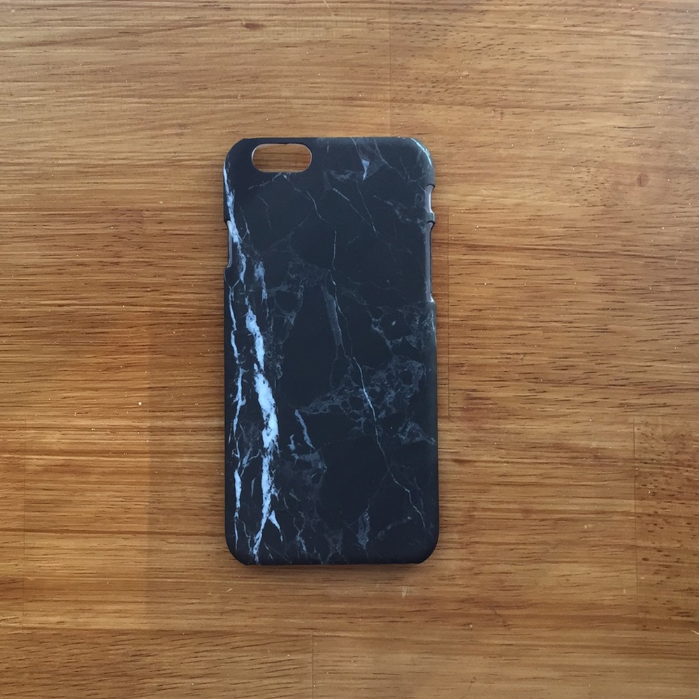 Black Marble iPhone 6/6S/6 Plus/7/8 Case