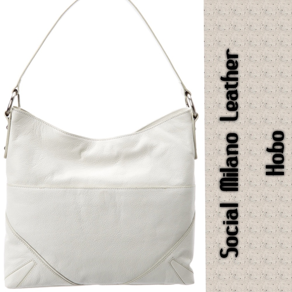 Social Milano Leather Hobo