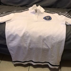 Adidas NYCFC White Polo