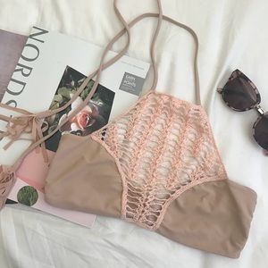 ACACIA Crotchet Bathing Suit Top