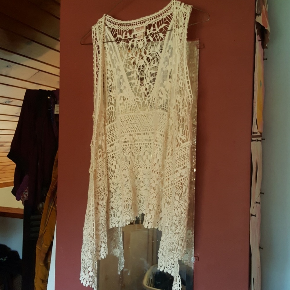 Boho Lace Vest