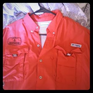 Columbia fishng shirt
