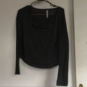 Long sleeved dark grey too