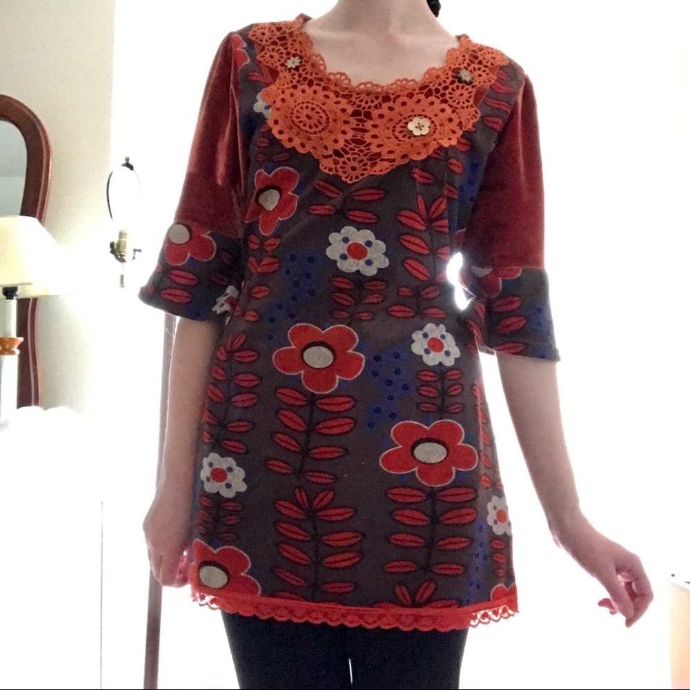 vintage MOD mini dress