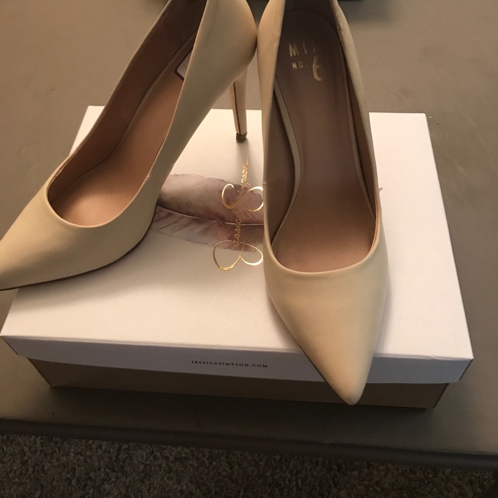 Nude heels