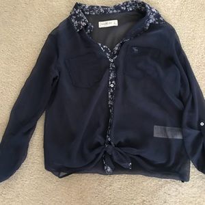 Only worn once cute blouse!